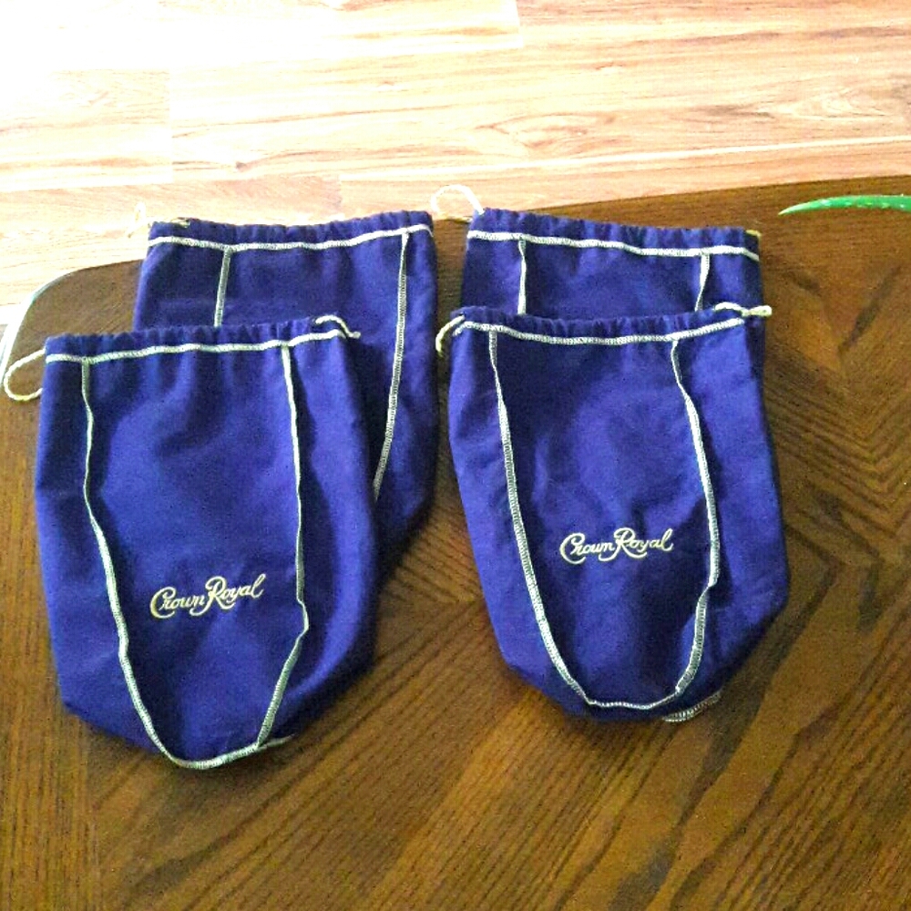 CROWN ROYAL POUCH PERFECT FOR DIY PROJECT 4for$15